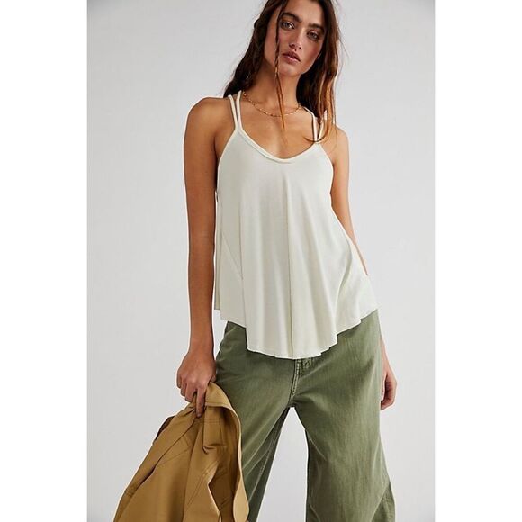 Free People Women's Rock Your World Tank Top, XS - Picture 1 of 3